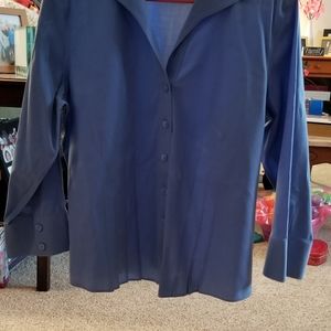 Talbots Blue Blouse